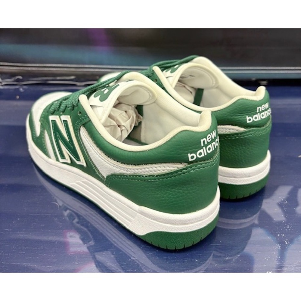 New Balance 480 Team Forest Green White BB480LGH Mens sneakers size 6 - Picture 4 of 8